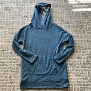 Lou&Grey tunic sweatshirt, blue, size small